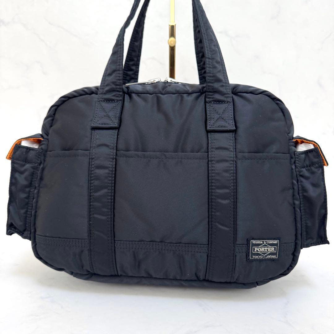 みやこ PORTER TANKER DUFFLE S ダッフルバッグ 黒
