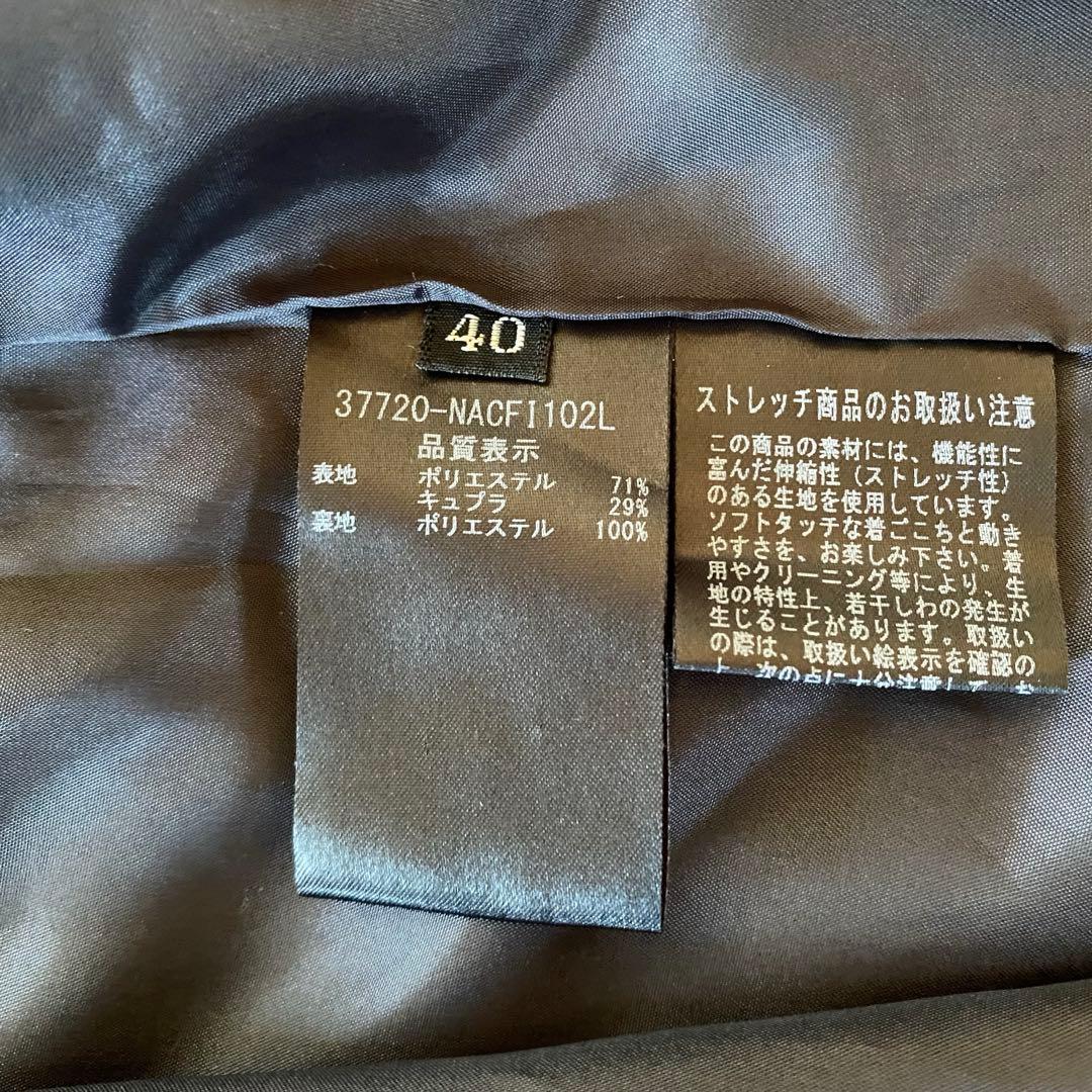 フォクシーニューヨーク　コクーンコート　ダブルジップ　襟　5分袖　スプリング