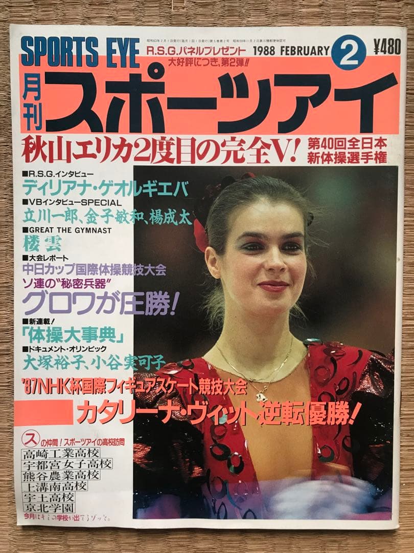 月刊スポーツアイ 1988年２月号