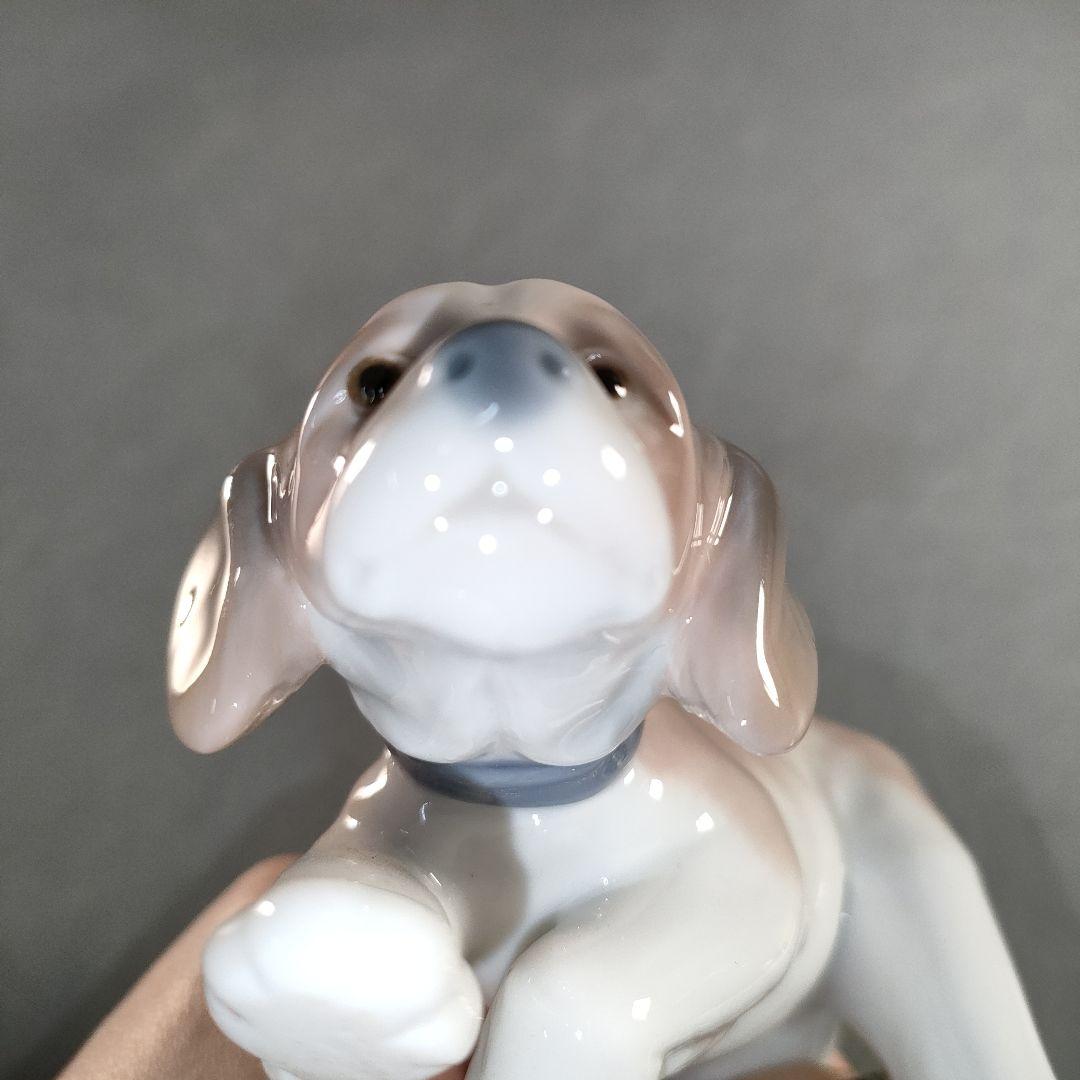 A1361-1/LLADRO/リヤドロ『リトルハンター犬』陶器人形/フィギュリン
