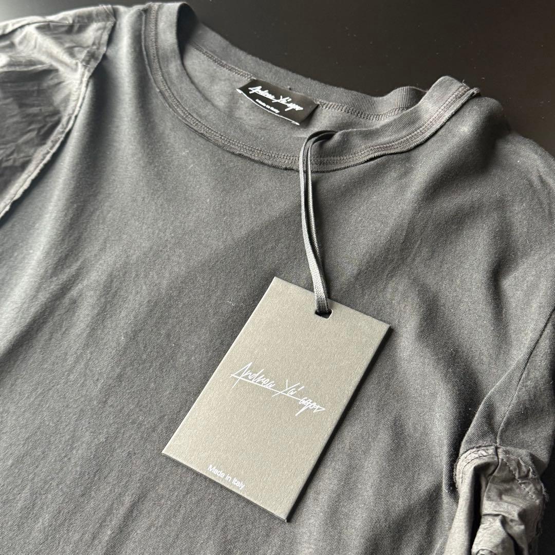 新品 Andrea Ya'aqov Tシャツ 黒M RUNDHOLZ アルチザン