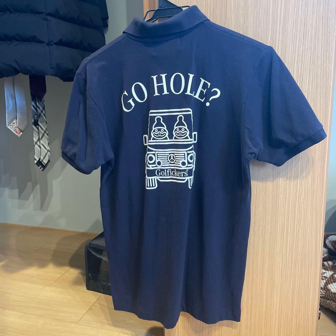Golfickers ポロシャツ ホワイト S