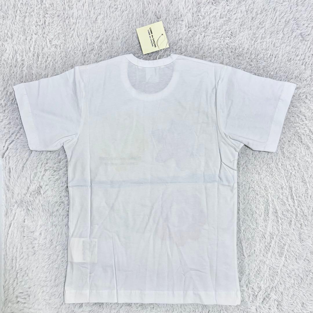 【新品未使用】コムデギャルソンコムデギャルソン Tシャツ S ホワイト