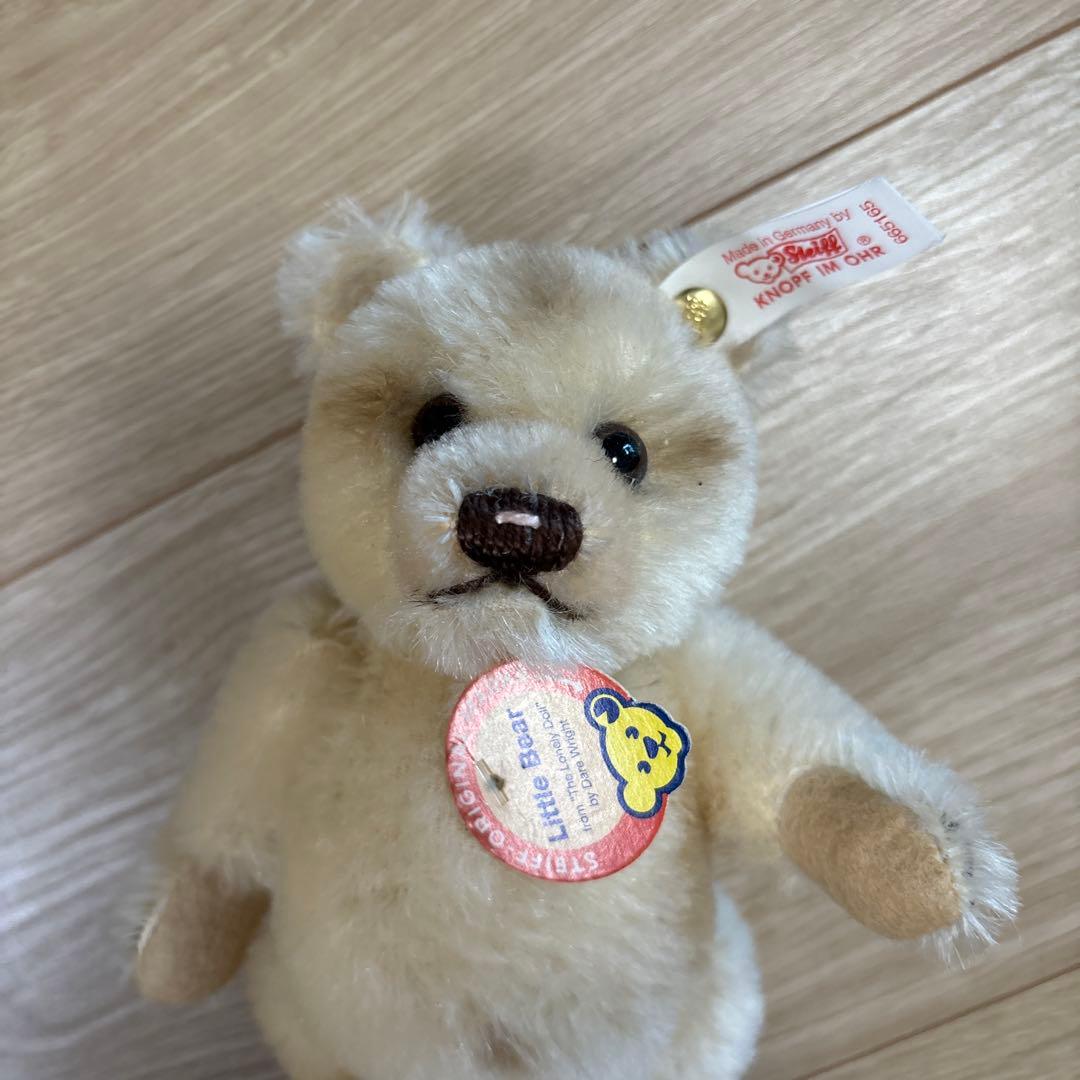 Steiff Little Bear クリーム色 ぬいぐるみ