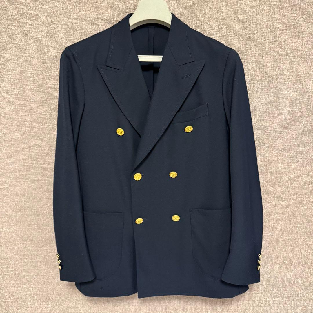 Green label relaxing 紺ブレザー　ネイビージャケット