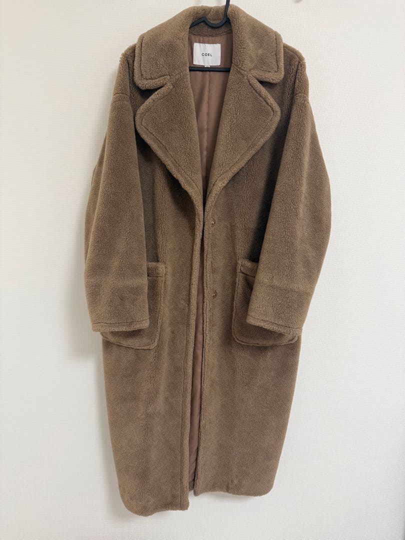 COEL テディベア　ロングコート