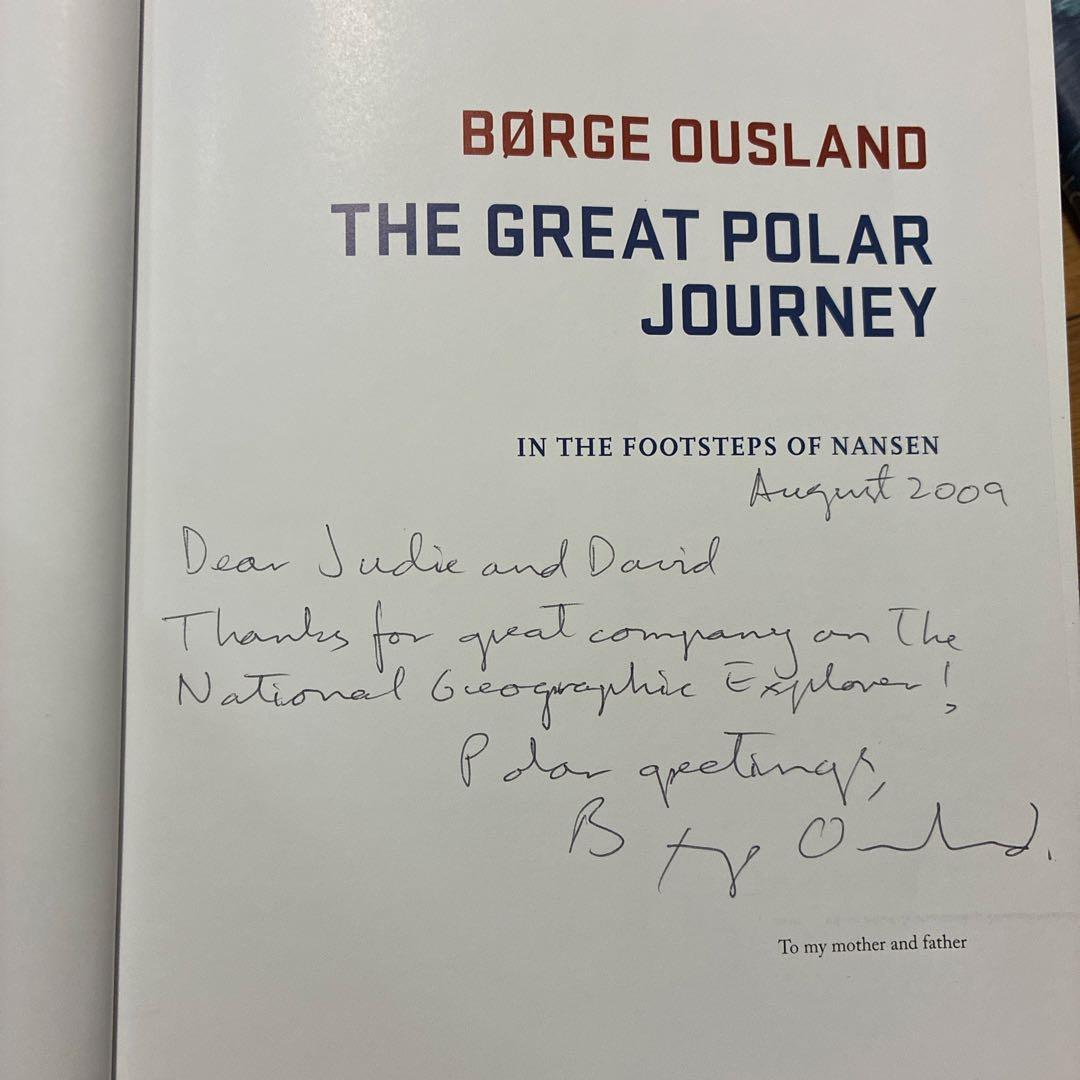 洋書 Borge Outland The Great Polar Journey