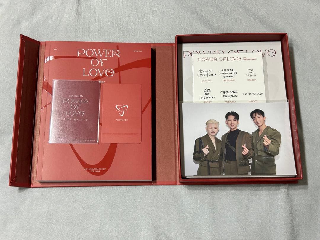 SEVENTEEN POWER OF LOVE（ウォヌトレカ付き）