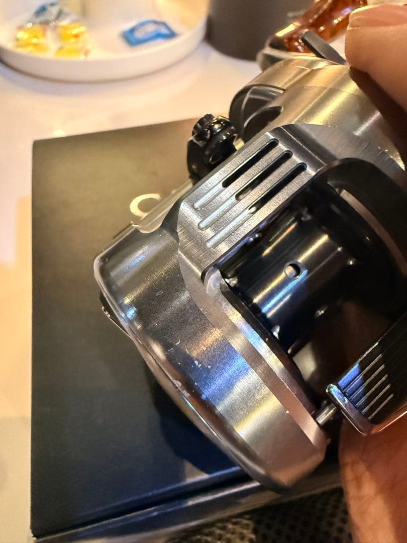 20カルカッタコンクエストDC100HG中古実釣5回ほどフィールド使用カスタム有