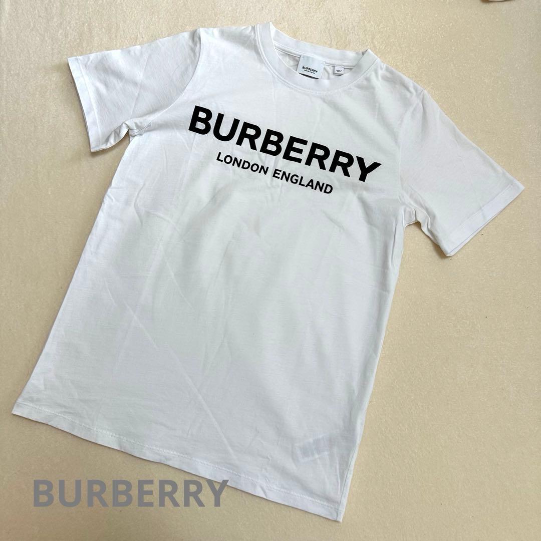 BURBERRY ロゴ Tシャツ ホワイト(kids 160)
