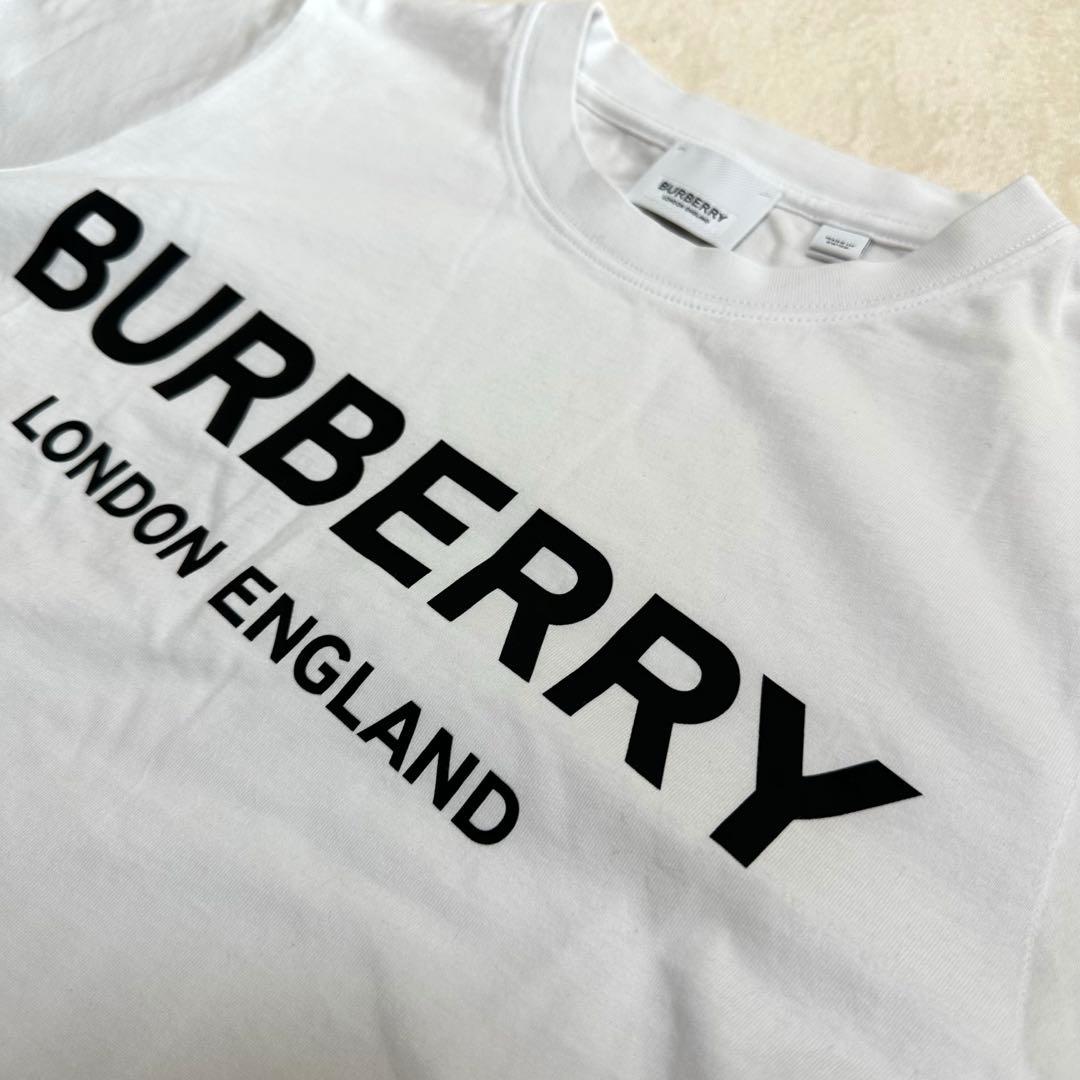 BURBERRY ロゴ Tシャツ ホワイト(kids 160)