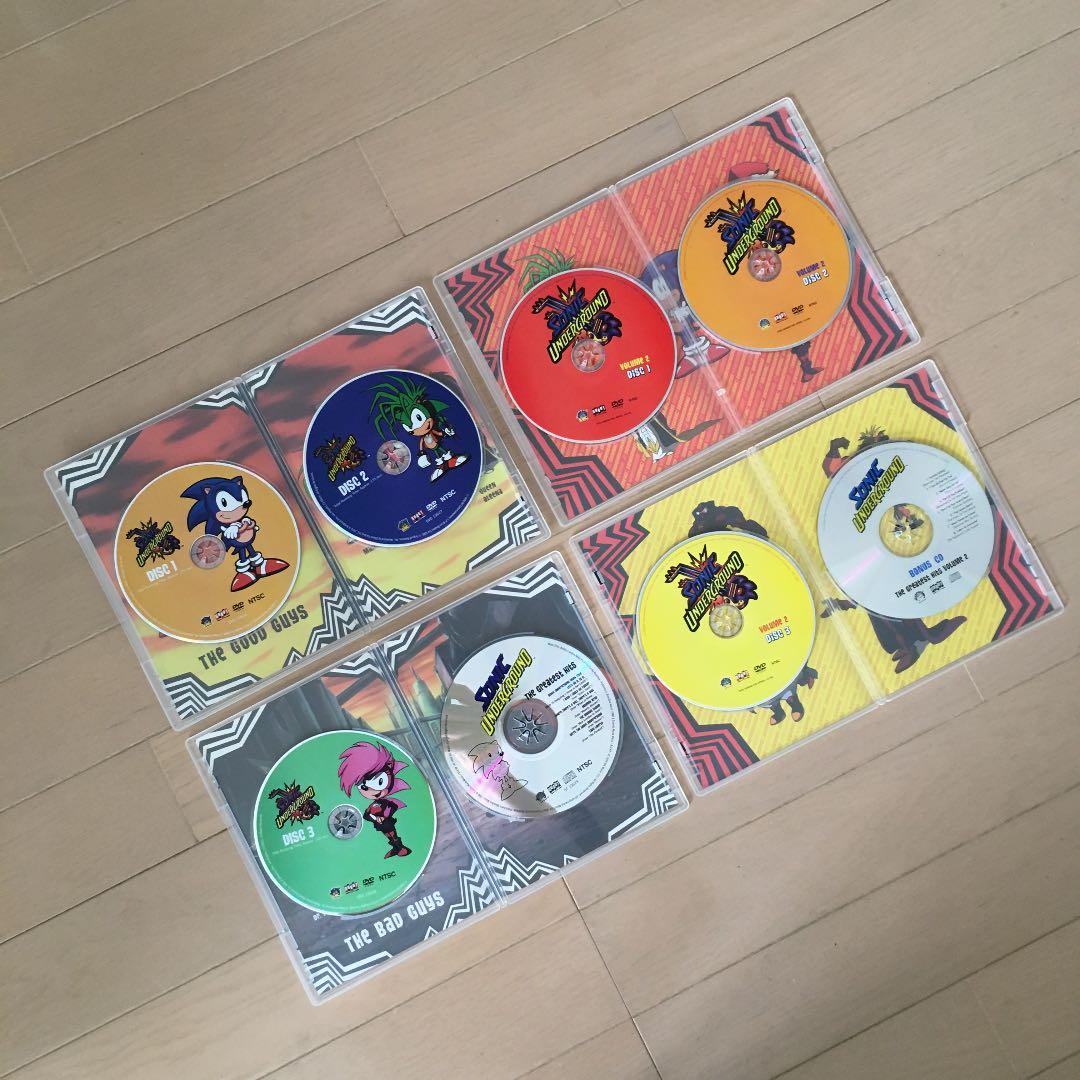 ソニック 90年代 DVD まとめ3本 (北米版)