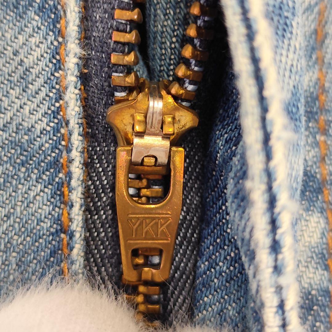 00s MARC JACOBS フレア ペインターデニム ベルボトム MJ刺繍