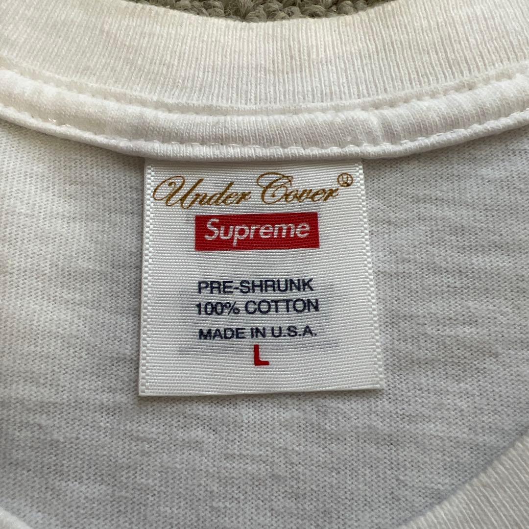 23ss Supreme アンダーカバー フェイスTシャツ L 白