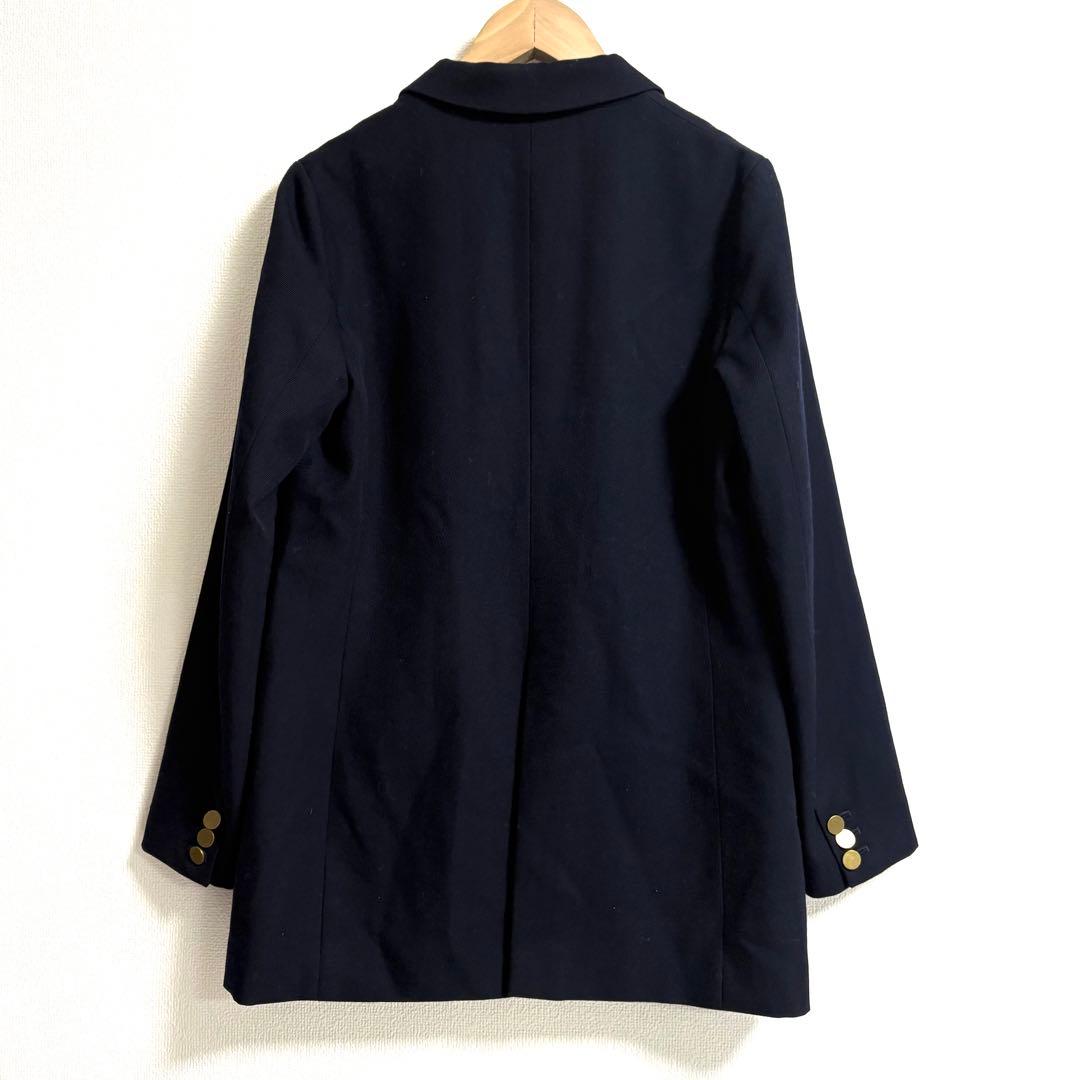 relume✨ネイビー ダブルブレストジャケット　紺ブレ　金ボタン　38