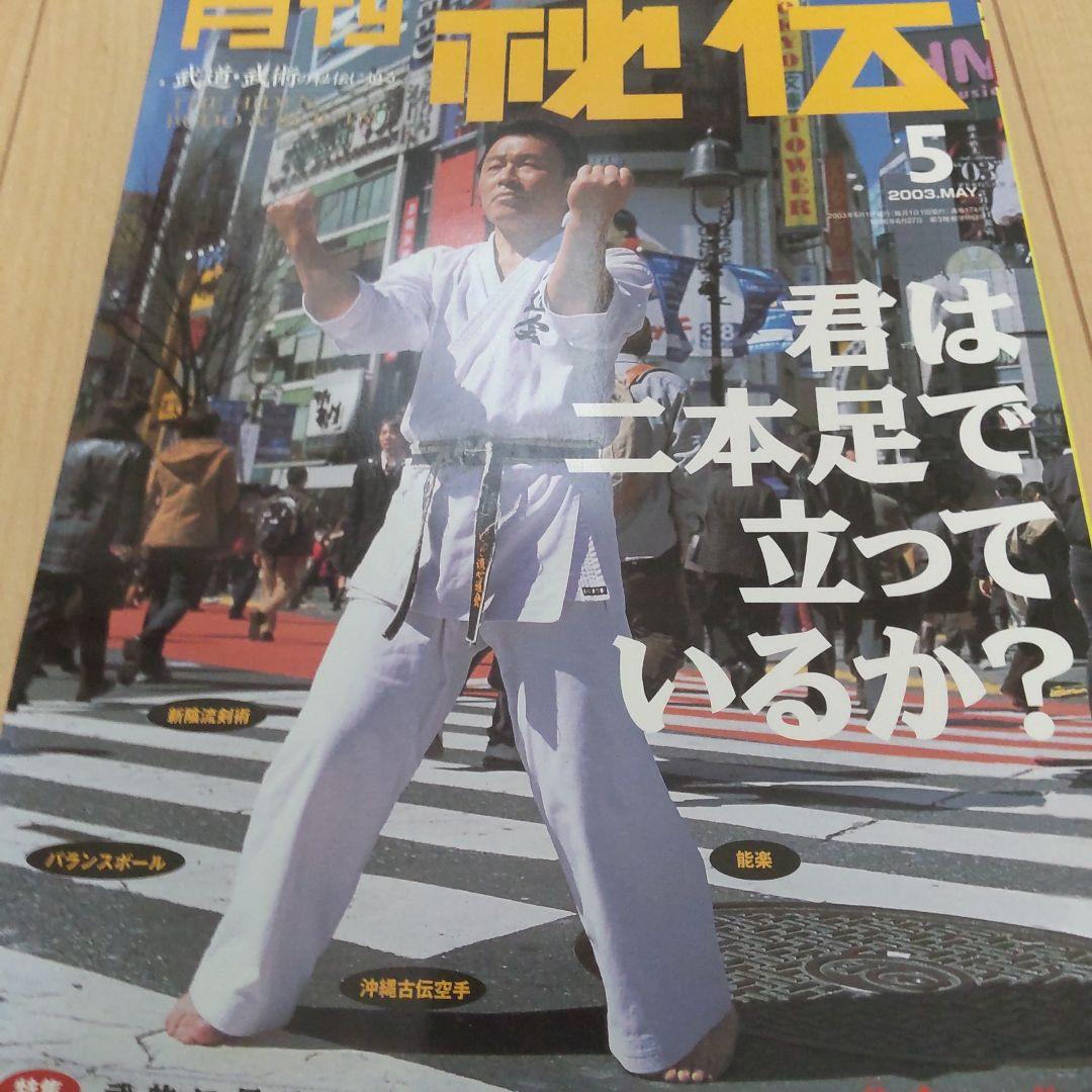 月刊 秘伝 2003 1～8、10～12 計11冊