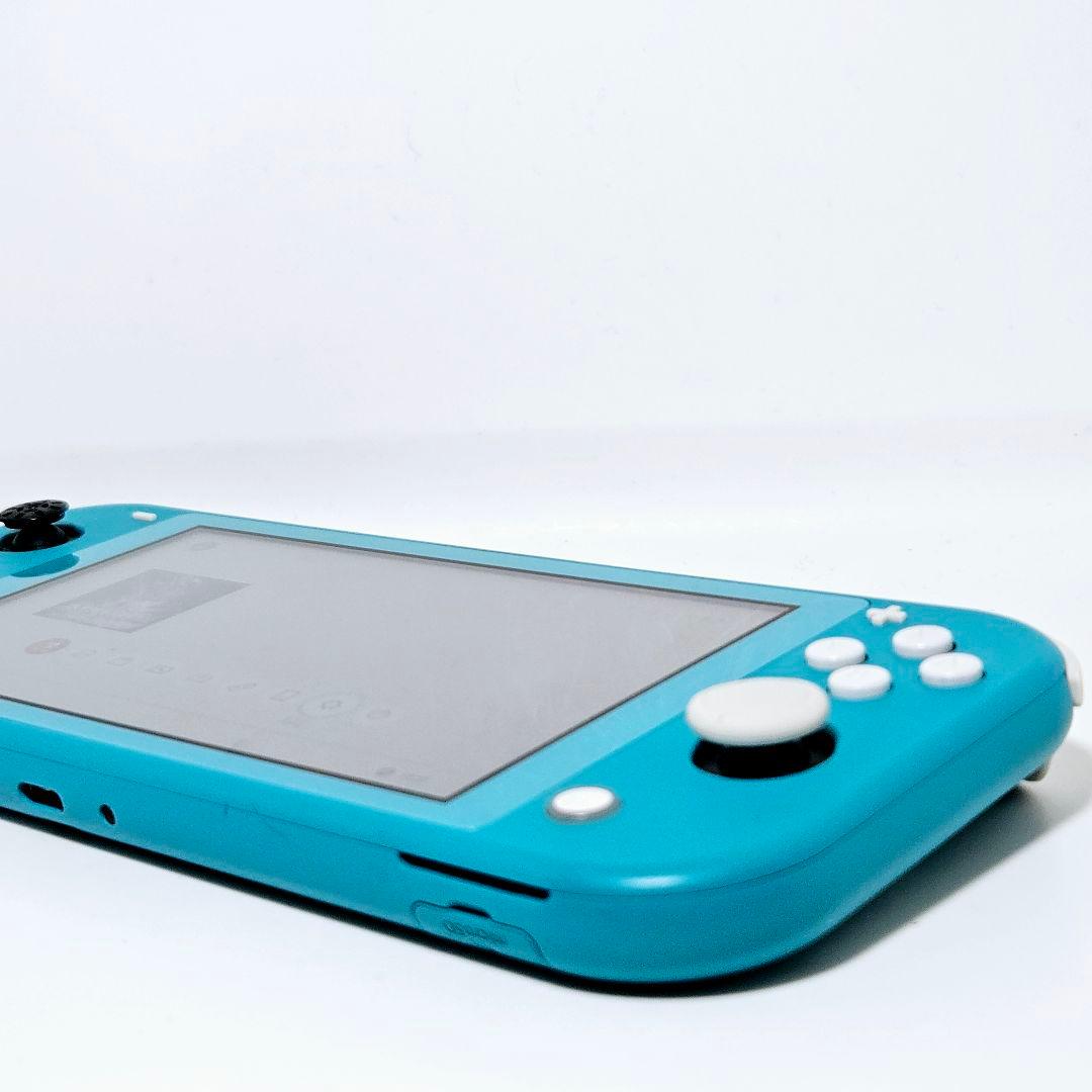 動作品【美品】Switch lite ターコイズ 本体 スイッチLite