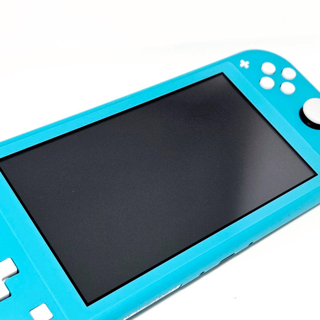 動作品【美品】Switch lite ターコイズ 本体 スイッチLite