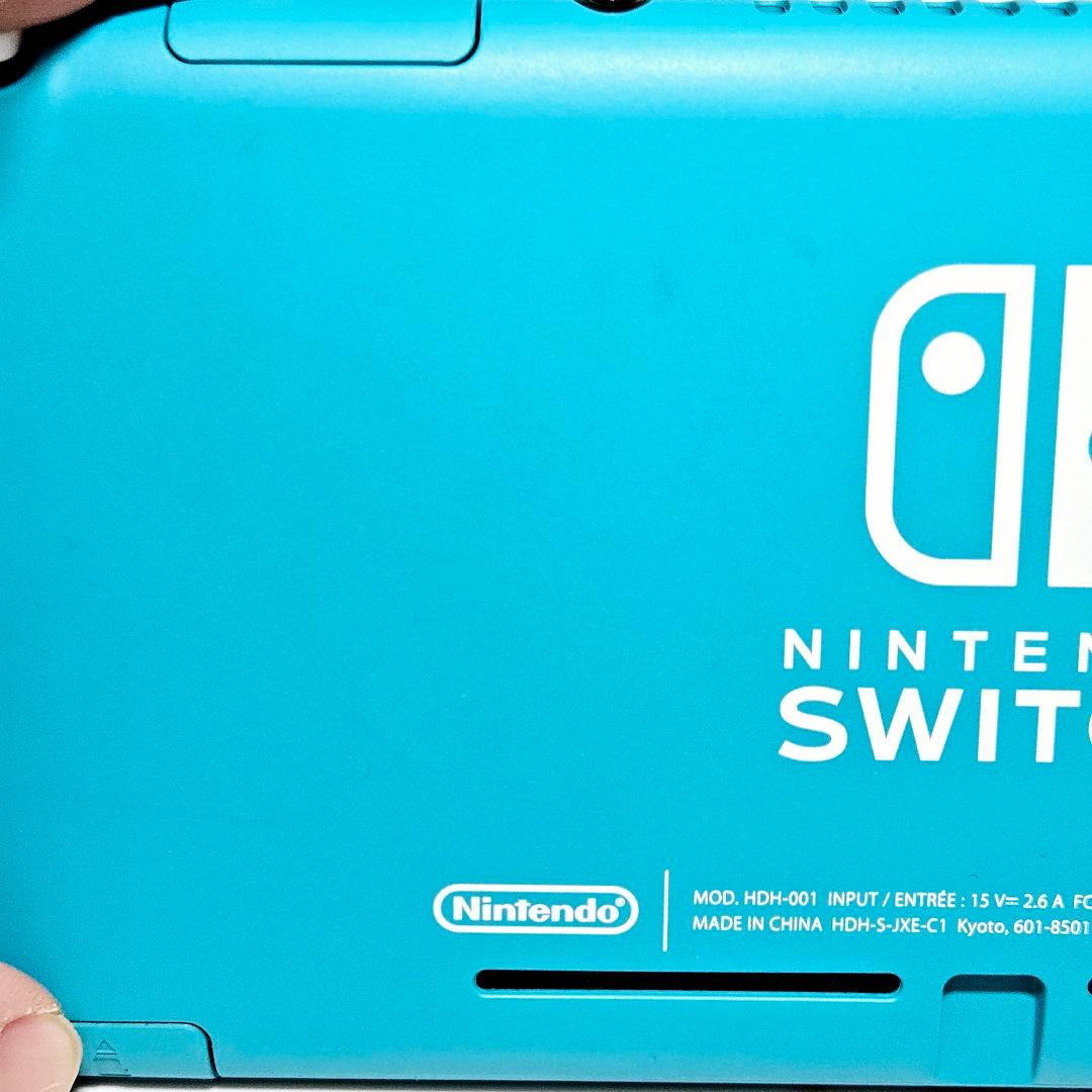 動作品【美品】Switch lite ターコイズ 本体 スイッチLite
