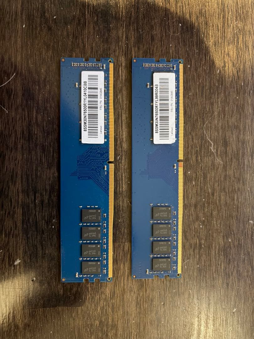 DDR4 2666MHz 8GB メモリ 2枚セット