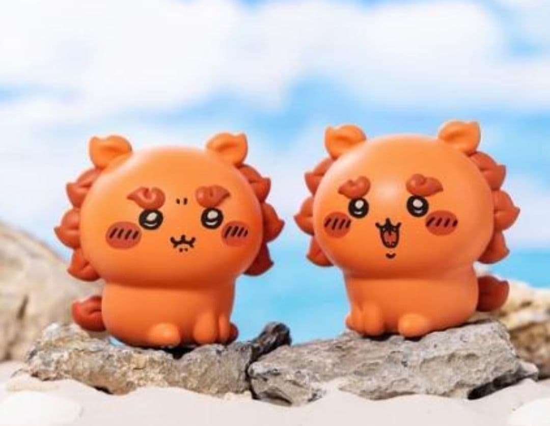 ［新品・未開封］ ちいかわ あうん シーサー ソフビなおきもの ソフビ 沖縄