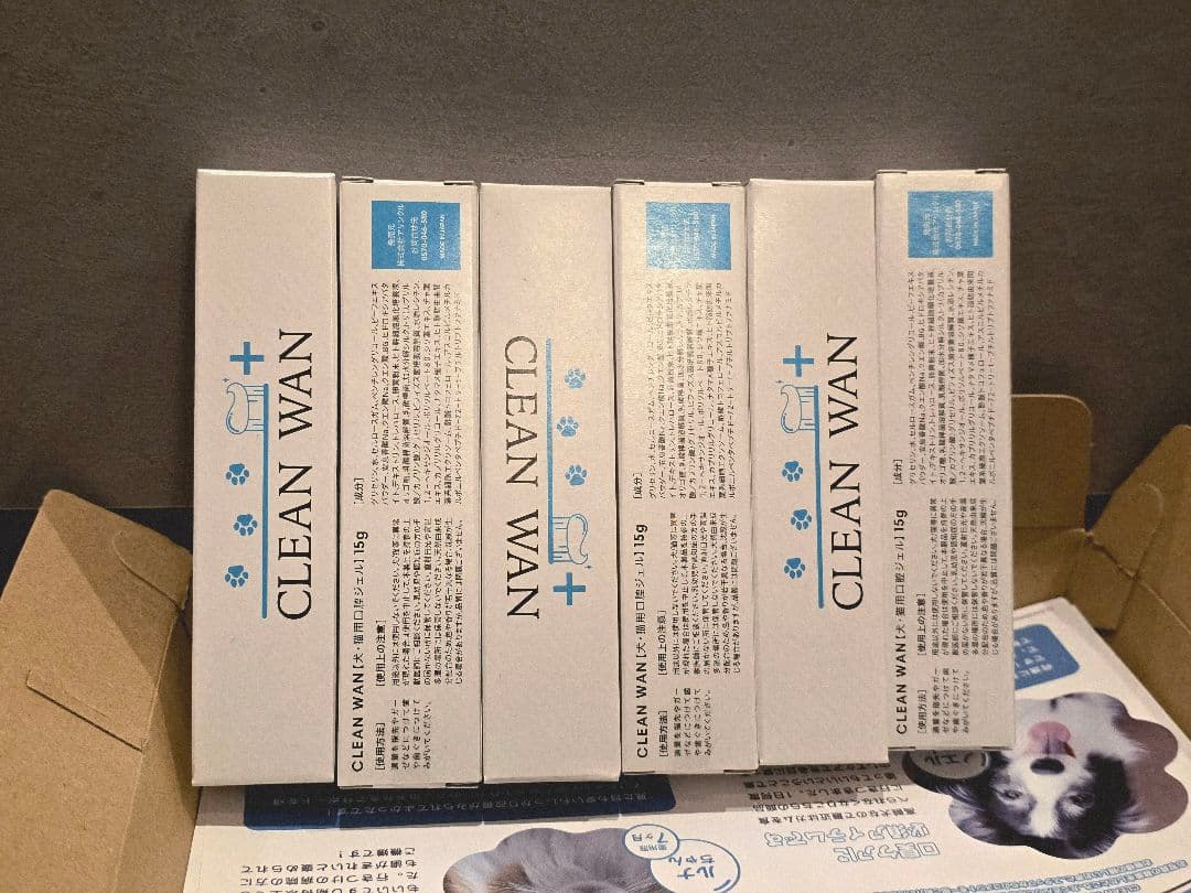 CLEAN WAN（クリーンワン） デンタルジェル 15g 6本セット