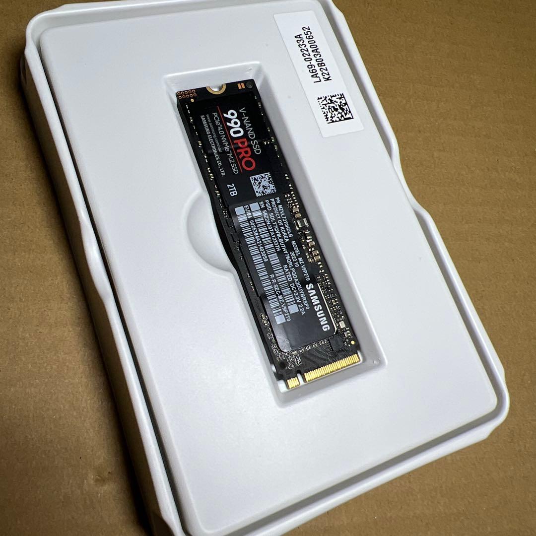 わ*し様 Samsung 990 PRO 2TB PCle4.0 M.2 SSD