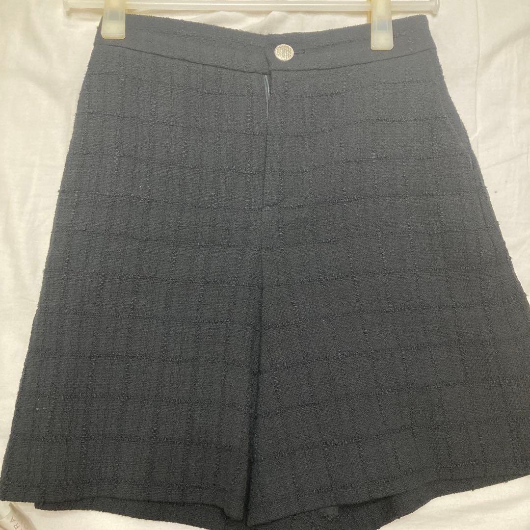 アナイ ANAYI 24SS スラブツイードキュロットパンツ 36