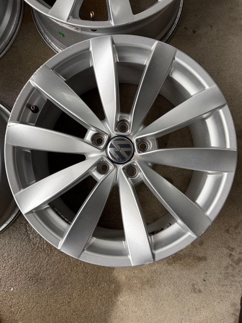 VW シロッコ純正18インチ 18x8J 112 5H +41 ゴルフ
