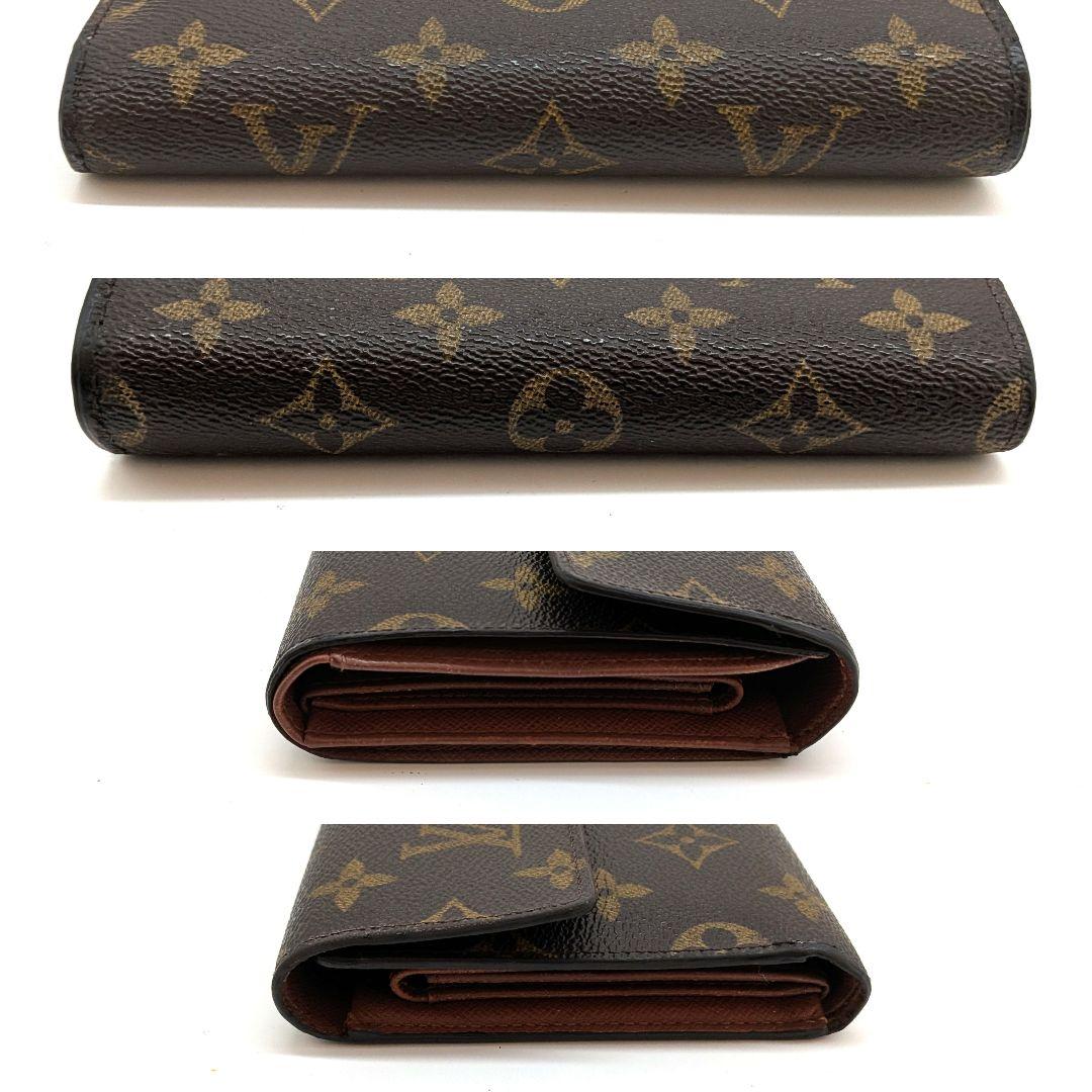 ルイヴィトン モノグラム エテュイ パピエ 三つ折り財布 B54