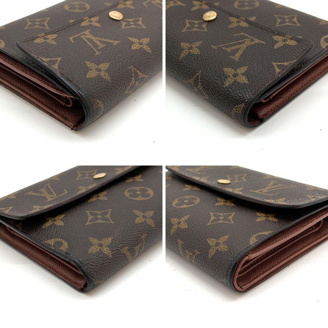 ルイヴィトン モノグラム エテュイ パピエ 三つ折り財布 B54