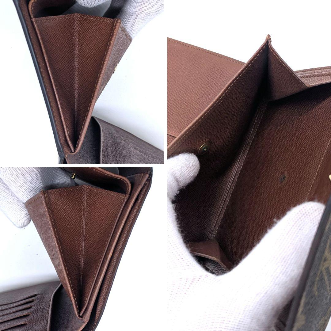 ルイヴィトン モノグラム エテュイ パピエ 三つ折り財布 B54