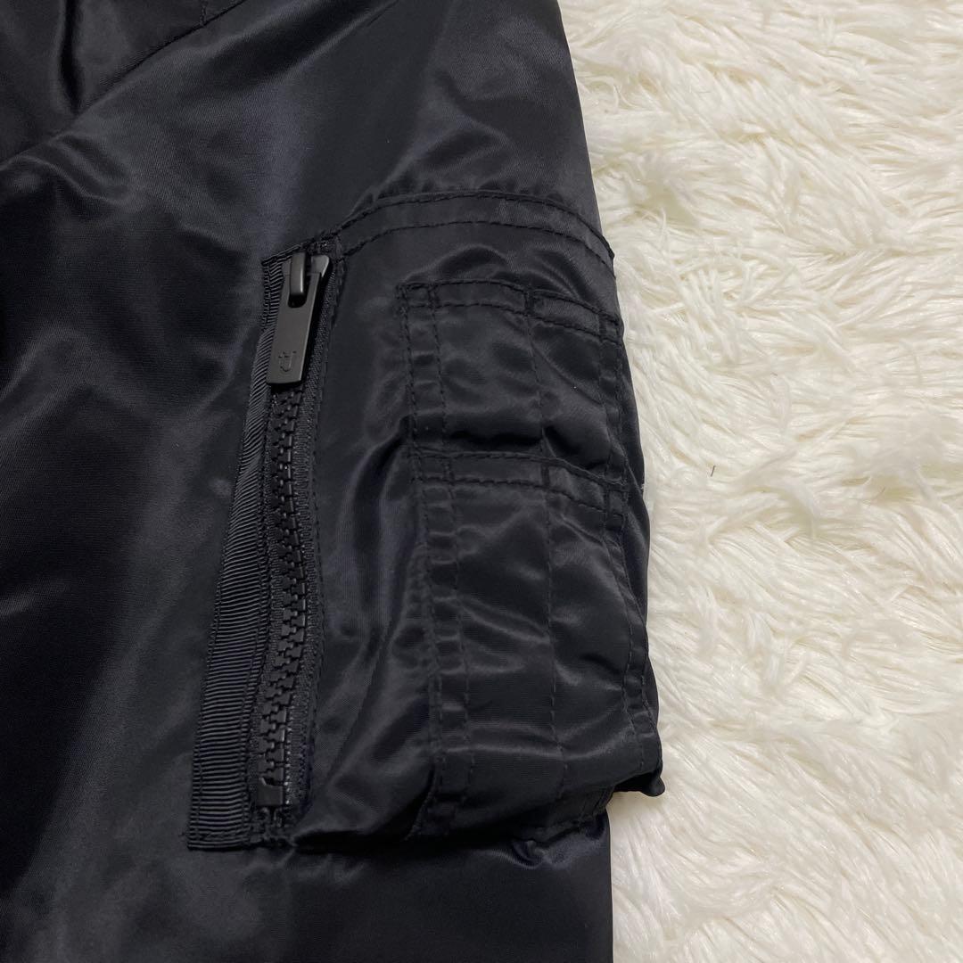 美品✨UNIQLO +J ハイブリッドダウンオーバーサイズMA-1ブルゾン M