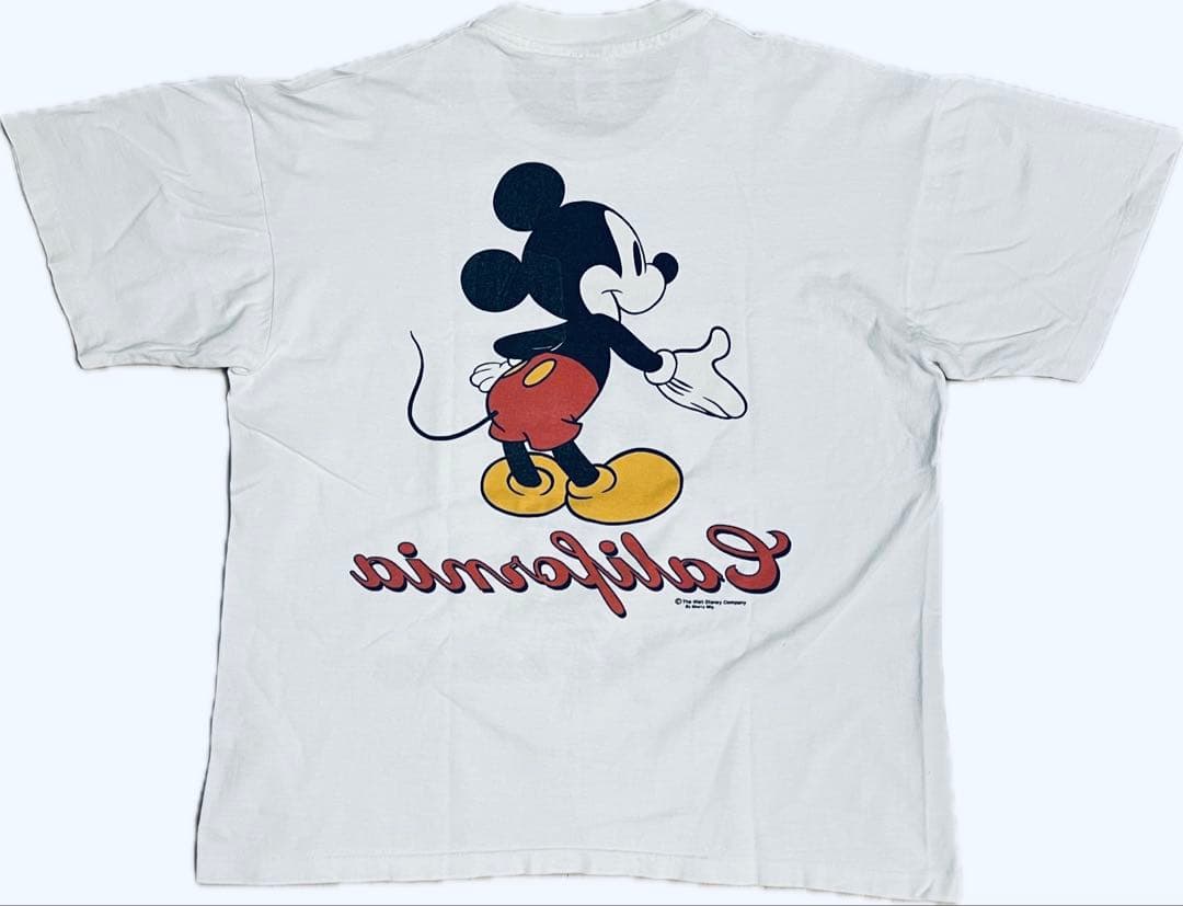 80s 90s ミッキーマウス Tシャツ Disney USA製 ビンテージ