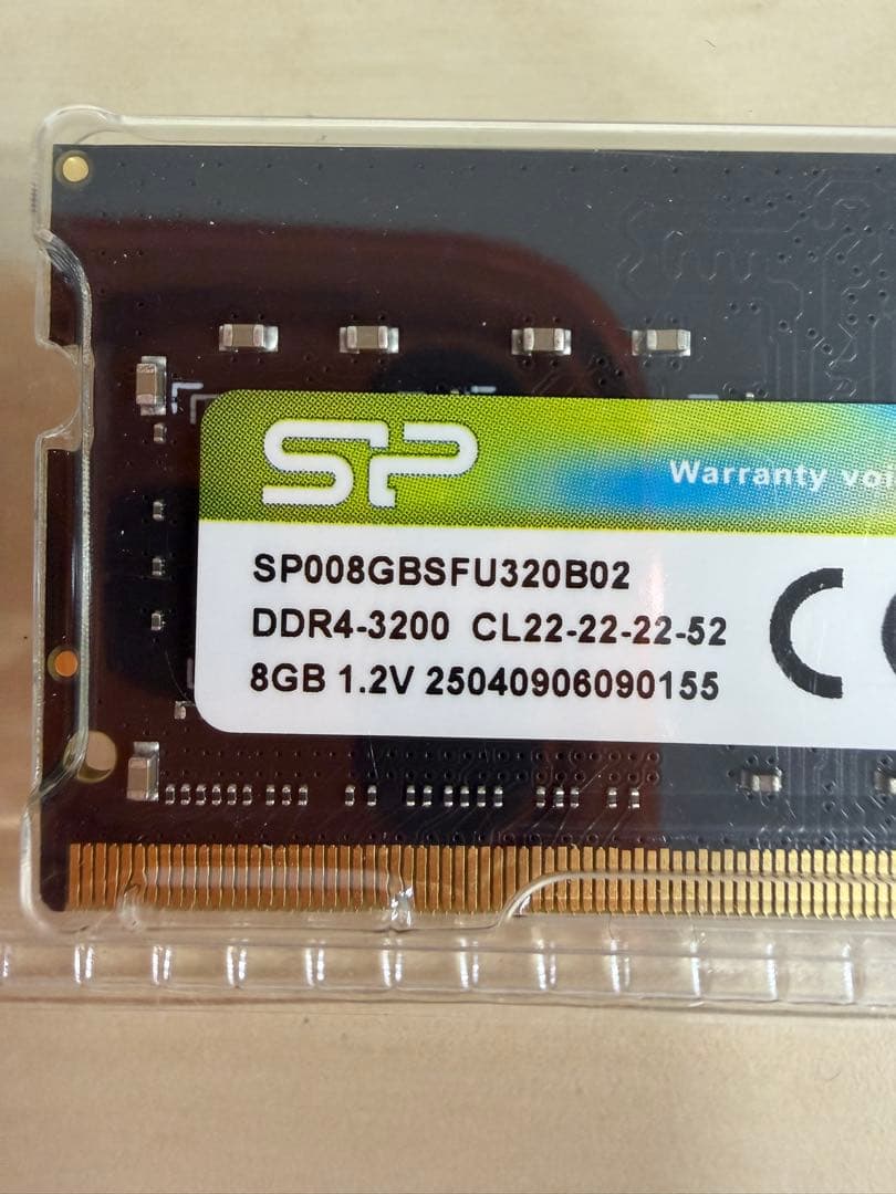 SP DDR4 3200 8GBx6枚 メモリ