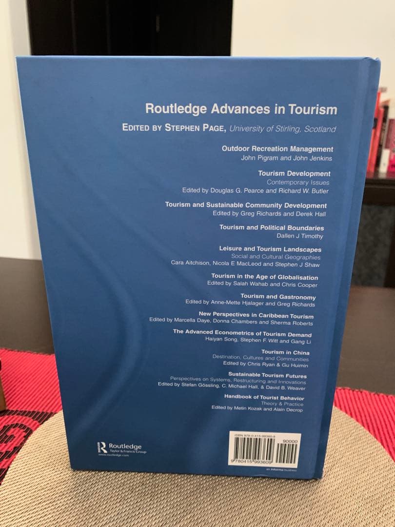 洋書 Handbook of Tourist Behavior Metin Kozak
