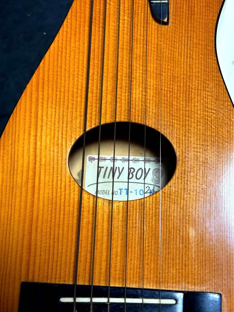TINY BOY T-10N アコースティック　トラベルギター