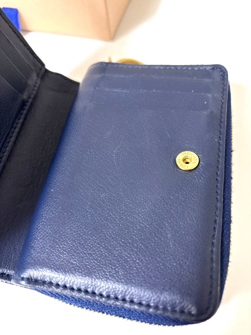 Louis Vuitton ヴィトン ポルトフォイユルー デニム調　正規品