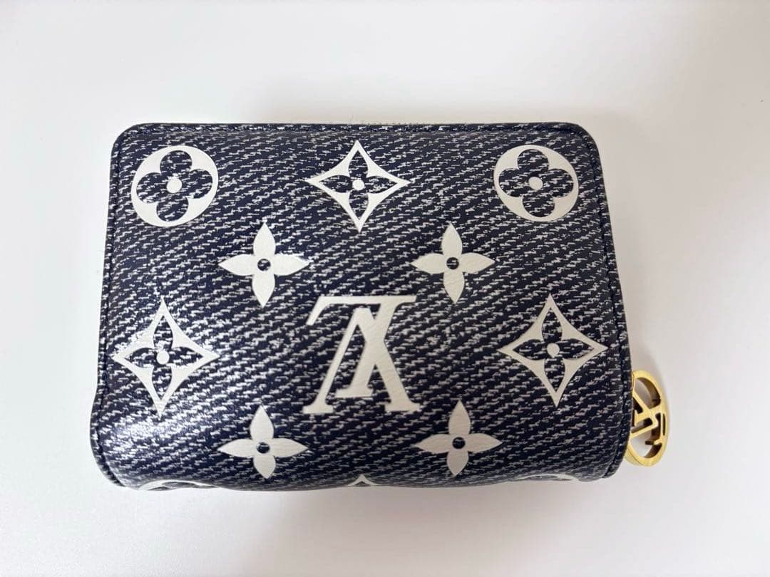 Louis Vuitton ヴィトン ポルトフォイユルー デニム調　正規品