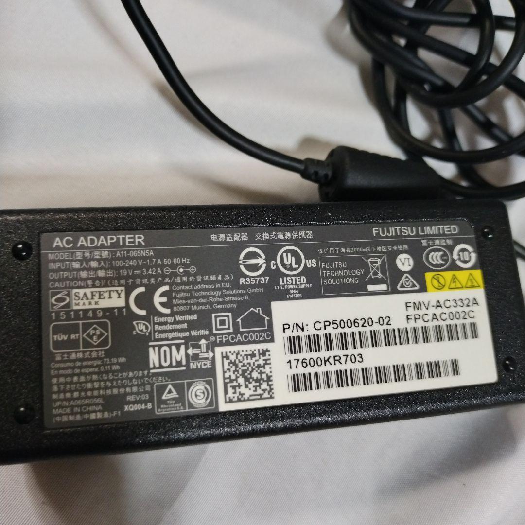 富士通　PC FMVF52B3W　ジャンク　キーボード　FUJITSU　パソコン