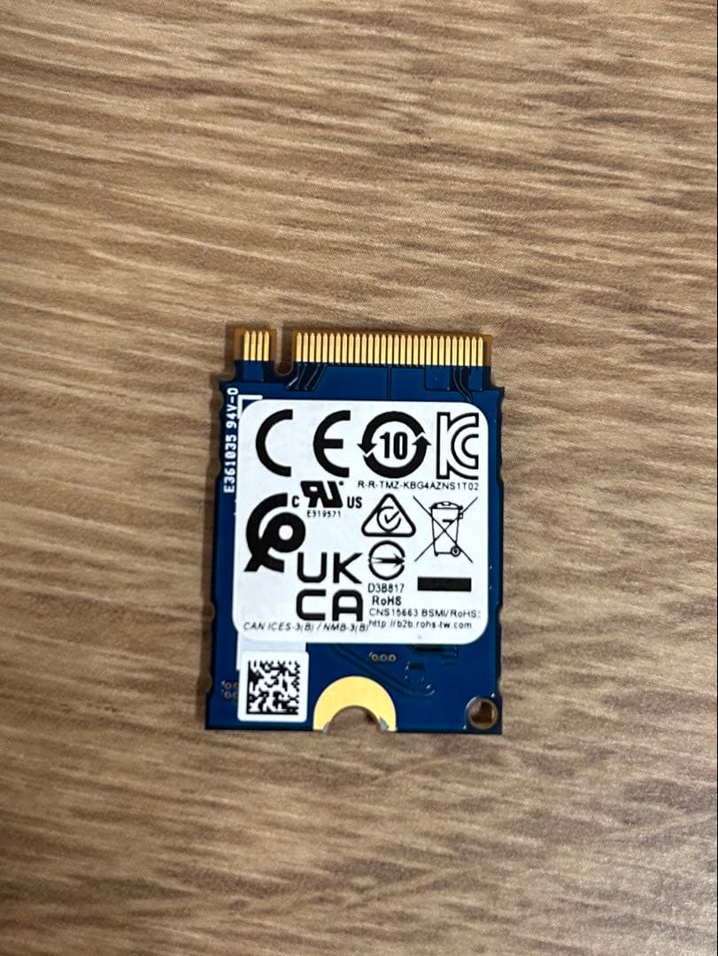 KIOXIA 512GB 内蔵型SSD M.2