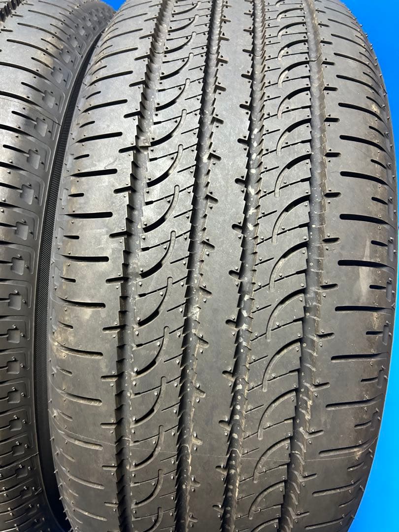 新車外し　225/55R18 デリカ　純正　タイヤ　中古　2025年　ヨコハマ