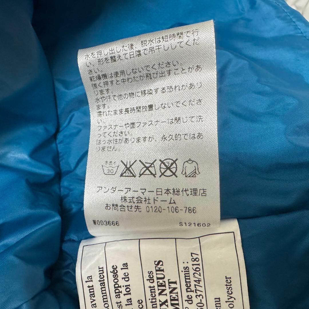 1点物！UNDER ARMOUR アンダーアーマー スキーウェア M 水色 柄物