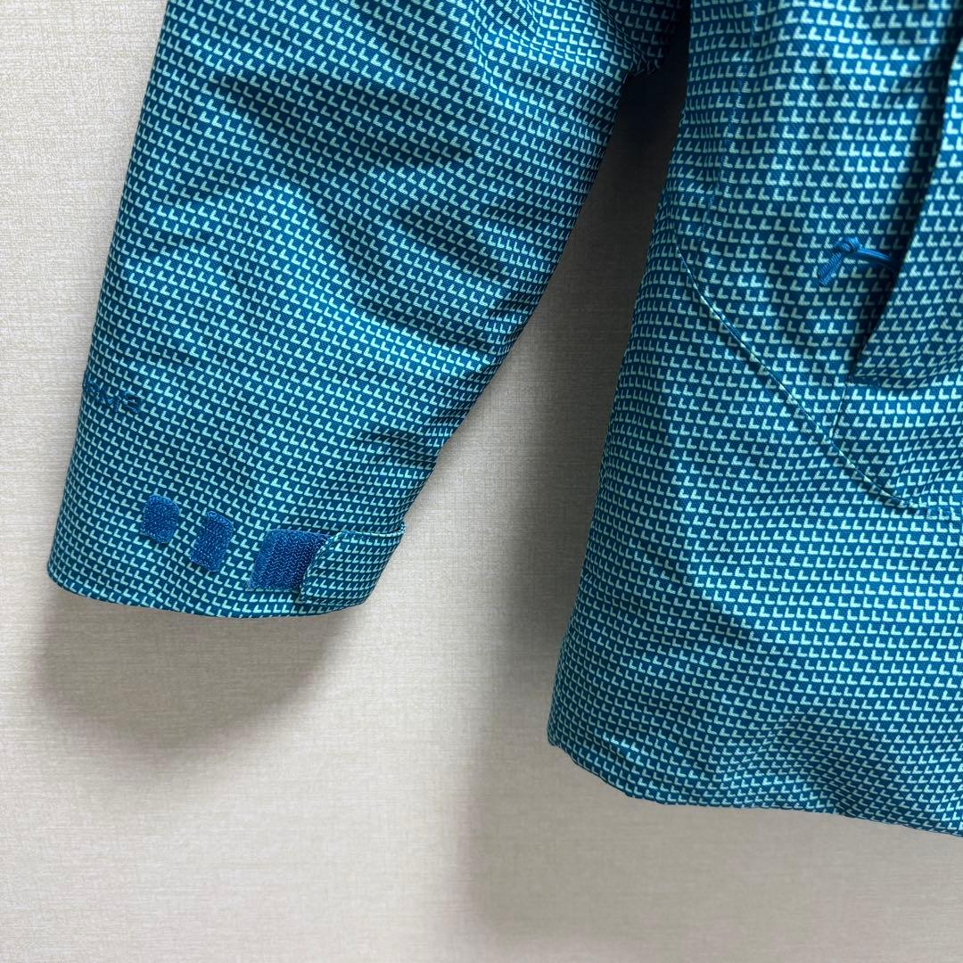 1点物！UNDER ARMOUR アンダーアーマー スキーウェア M 水色 柄物