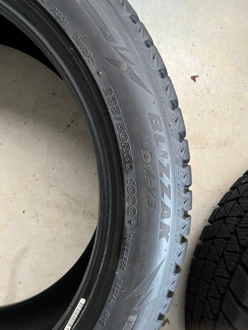ブリヂストン BLIZZAK DM-V3 235/50R20 4本セット