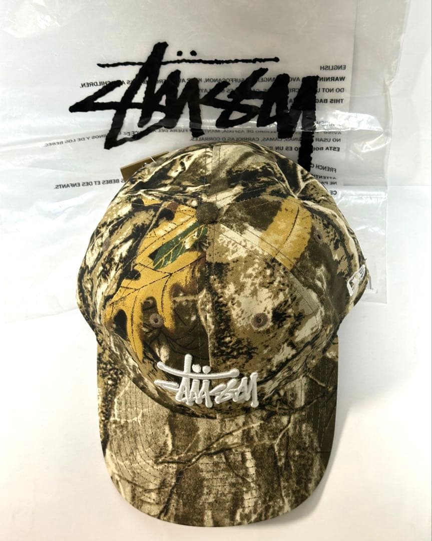 Stussy x new era キャップ