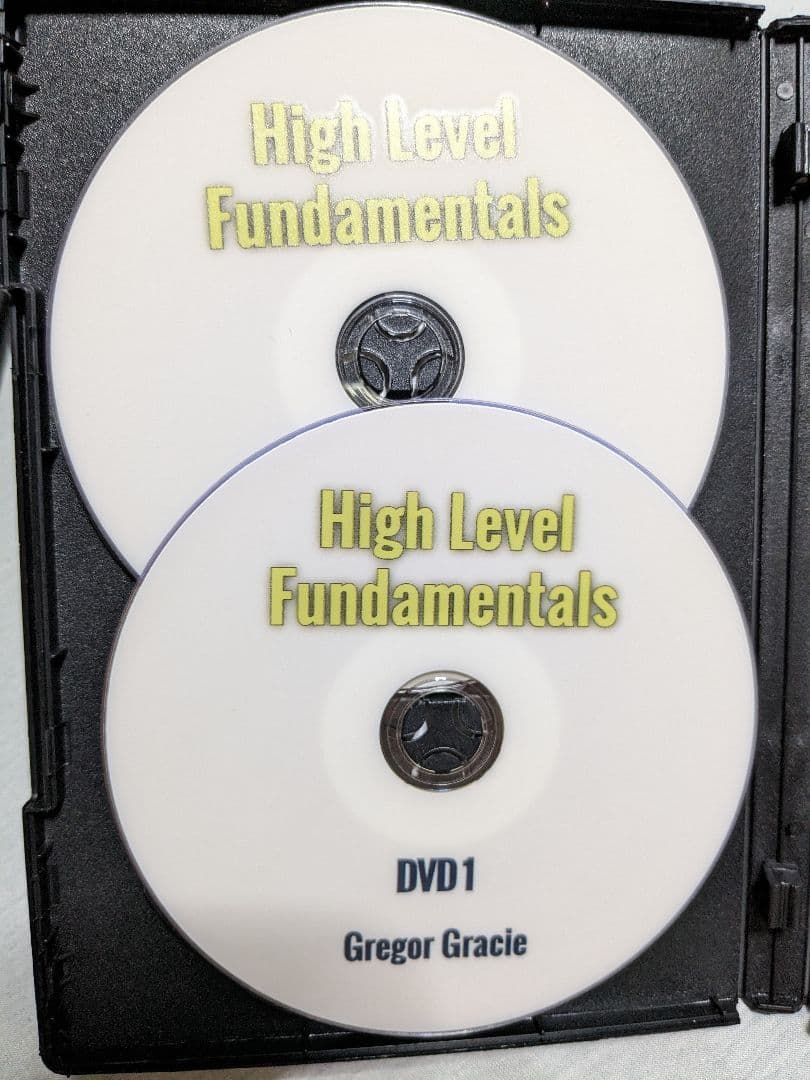 High Level Fundamentals 柔術 DVD BJJ