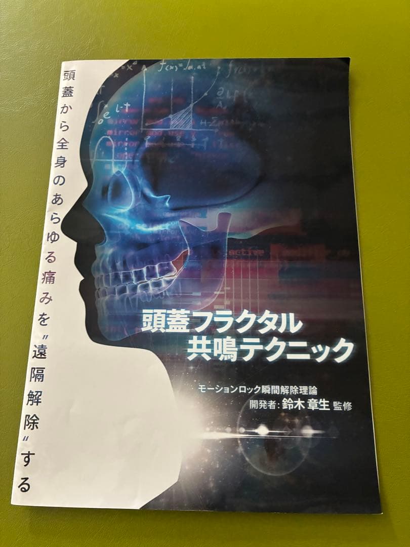 頭蓋フラクタル共鳴テクニック DVD、テキスト付
