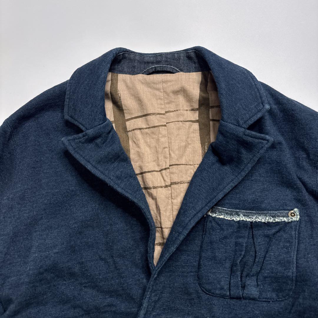 【美品】パラスパレス　十日　インディゴコットン　デニム　ジャケット　サイズ2