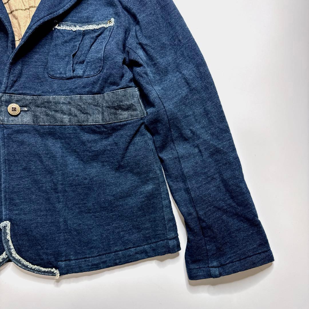 【美品】パラスパレス　十日　インディゴコットン　デニム　ジャケット　サイズ2